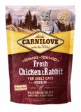 Carnilove Fresh Adult Cat Chicken & Rabbit Gourmand-  Csirke és Nyúl Hússal 400g
