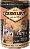 Carnilove konzerv puppy pulyka&lazac 400 g