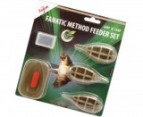 Carp'N'Carp Fanatic Feeder Kosár Szett Töltő Method + 3db kosár + forgók (CZ1114)