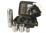 Carp Spirit 2 Man Camping Set Deluxe - 2 személyes étkészlet szett (ACS010183)