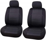 CARPOINT Paris 4 részes üléshuzat szett - fekete/szürke