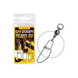 CarpZoom Catzoom csapágyas harcsázó forgókapocs 250 lbs, #8, 3 db (CZ2933)