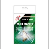CarpZoom CZ Szilikon Bojli stopper dupla 36 mm - átlátszó (CZ8795)
