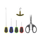 CarpZoom CZ Tempo fűzőtű és olló szett 29,8 cm