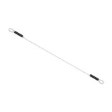 CarpZoom FC Erőgumi hurokkal 1mm 10 cm - átlátszó (CZ6536)