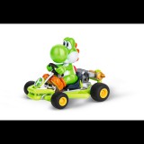 Carrera Mario Kart Pipe Kart Távirányítós autó - Yoshi (370200988P)