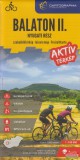Cartographia Kiadó Balaton II. aktív térkép - nyugati rész