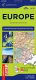 Cartographia Kiadó: Európa Comfort térkép - könyv
