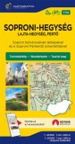 Cartographia Kiadó: Soproni-hegység, Lajta-hegység, Fertő turistatérkép - könyv