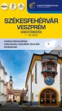Cartographia Kiadó: Székesfehérvár-Veszprém várostérkép - könyv