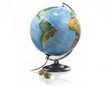 Cartographia Kiadó: Világító földgömb 30 Cm DUO (földrajzi-politikai) - könyv