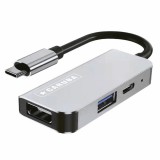 Caruba 3-in-1 USB-C Hub