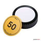 Caruba objektív hátsó sapka matricával Nikon objektívekhez