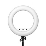 Caruba RGB kör alakú vlogger 18 hüvelykes LED szett táskával – fehér
