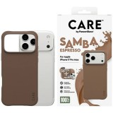 Case CARE by PanzerGlass Divatos Samba MagSafe iPhone 17 Pro Max espresso tok iPhone 17 Pro Max-hoz
