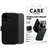 Case CARE by PanzerGlass Feature Tango 2w1 pénztárca tok MagSafe iPhone 17-hoz fekete