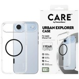 Case CARE by PanzerGlass Flagship Urban Explorer w. Black MagSafe tok iPhone Air átlátszóhoz