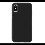 CASE-MATE TOUGH GRIP műanyag telefonvédő (szilikon belső, ütésálló, csúszásgátló keret) FEKETE [Apple iPhone XS 5.8] (CM038202) - Telefontok