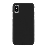 Case-mate TOUGH GRIP műanyag védő ( Apple iPhone XS Max 6.5 szilikon belső, ütésálló, csúszásgátló keret) fekete