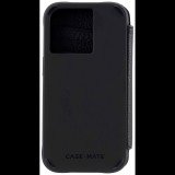Case-Mate Wallet MagSafe BookCase Booklet Apple iPhone 14 Pro hátlap tok fekete (CM049212) (CM049212) - Telefontok