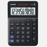 Casio MS-10F asztali számológép, fekete (MS-10F)