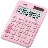 CASIO "MS 20 UC" asztali 12 számjegyes rózsaszín számológép