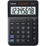 CASIO "MS-8 F" 8 számjegyes fekete asztali Számológép