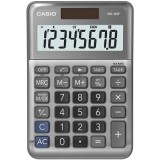 CASIO "MS-80 F" 8 számjegyes szürke asztali Számológép