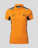 Castore McLaren galléros póló, csapat, női, papaya, 2023