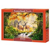 Castorland Fenséges őzcsalád puzzle 1000db-os (C-104253-2) (C-104253-2) - Kirakós, Puzzle