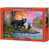 Castorland Horgászó medvék 1000db-os puzzle (C-104727-2) (C-104727-2) - Kirakós, Puzzle