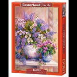 Castorland Lila virágok puzzle 1500db-os (C-151653-2) (C-151653-2) - Kirakós, Puzzle