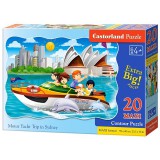 Castorland Motorcsónakozás Sydneyben 20db-os maxi puzzle (C-02375-1) (C-02375-1) - Kirakós, Puzzle