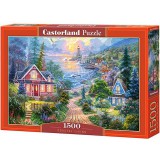 Castorland Tengerparti élet puzzle 1500db-os (C-151929-2) (C-151929-2) - Kirakós, Puzzle