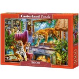 Castorland Tigrisek életre kelnek 3000db-os puzzle (C-300556-2) (5904438300556) - Kirakós, Puzzle