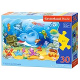 Castorland Vízalatti barátok puzzle 30db-os (B-03501-1) (B-03501-1) - Kirakós, Puzzle