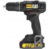 CAT DX155.1 Power+ akkumulátoros ütvefúró-csavarozó akku és töltővel kofferben (15885)