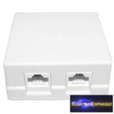 CAT5 fali aljzat, dupla