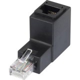 CAT5e RJ45-Adapter 90°ban felfelé hajlítva, Renkforce (RF-4087413)