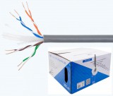 CAT6e UTP kábel 305 méter IP kamerákhoz és Internet hálózatokhoz U06-CAT6E-305M