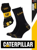 Caterpillar CAT BLACK SOCK WORK 3 pár technikai hosszú munkazokni - munkaruha