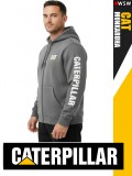 Caterpillar Cterpillar CAT GREY kapucnis cipzáros technikai munkapulóver - munkaruha