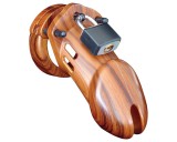 CB-X CB-6000 - luxus pénisz ketrec lakattal (fa)