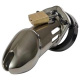 CB-X CB-6000 - luxus pénisz ketrec lakattal (króm)
