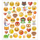 CCHOBBY Matrica, emoji, 15x17cm