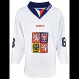 CCM Válogatott szurkolói mez, reklámmentes, fehér, Pastrňák, felnőtt, XL (1700000128801)