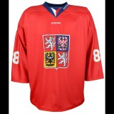 CCM Válogatott szurkolói mez, reklámmentes, piros, Pastrňák, felnőtt, XL (1700000128856)