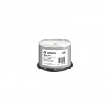 CD-R Verbatim 700MB 50pcs Spindel DL+ White Printable (43745)