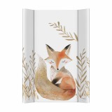 Ceba Baby Ceba pelenkázó lap merev 2 oldalú 50x70cm BASIC Red Fox