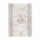 Ceba Baby Ceba pelenkázó lap merev 2 oldalú 50x70cm ULTRA LIGHT Nyuszi alszik